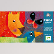 Bodenpuzzle: Tierparade - 36 Teile von Djeco
