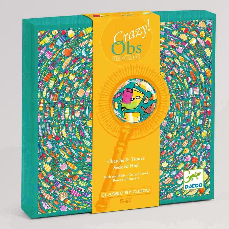 Crazy Obs: Wimmelspiel Fishy Fish von Djeco