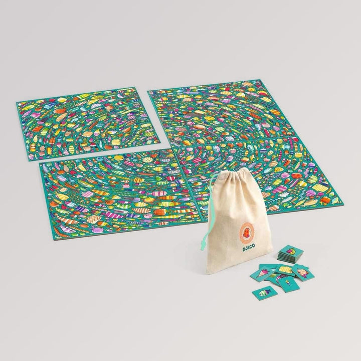 Crazy Obs: Wimmelspiel Fishy Fish von Djeco