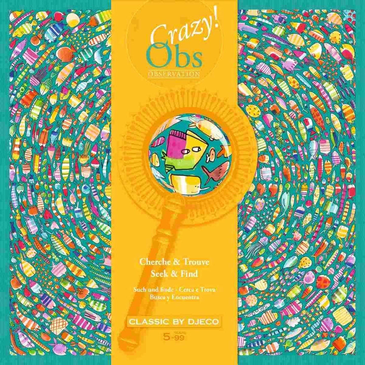 Crazy Obs: Wimmelspiel Fishy Fish von Djeco