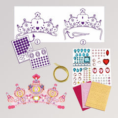 DIY: Mosaik-Diademe „Prinzessin” von Djeco