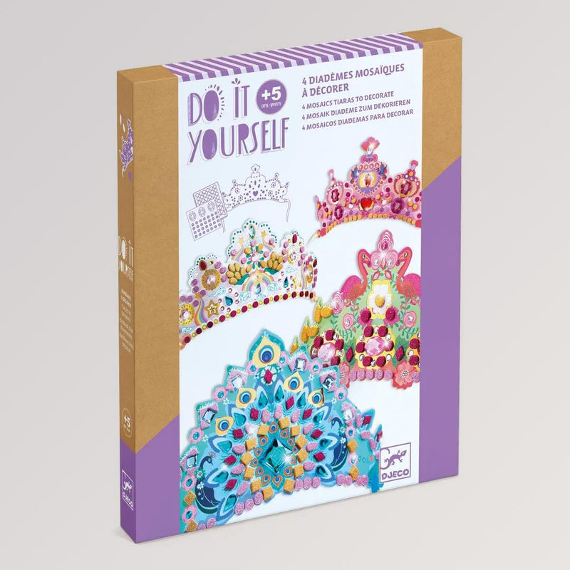 DIY: Mosaik-Diademe „Prinzessin” von Djeco