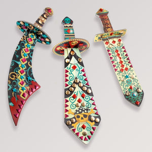 DIY „Mosaik Piratenschwerter“ von Djeco
