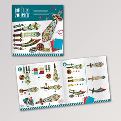 DIY „Mosaik Piratenschwerter“ von Djeco