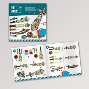 DIY „Mosaik Piratenschwerter“ von Djeco