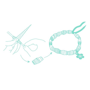 DIY: Papierperlen Stylish & Gold