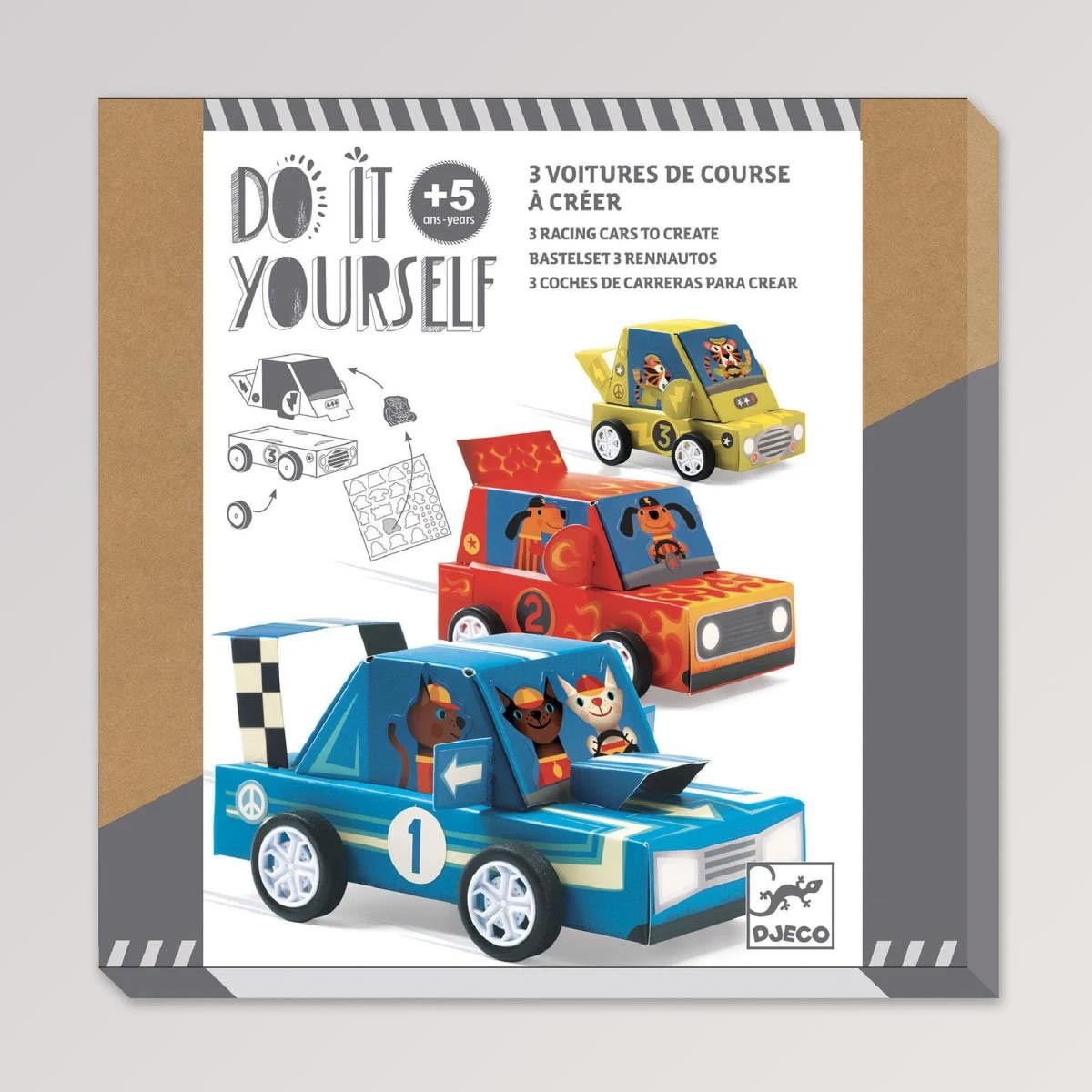 DIY: Rennautos Grand Prix - Box von Djeco