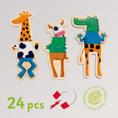 Holz Magnete: Crazy von Djeco