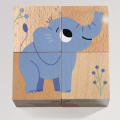 Holzpuzzle: Wild & Co von Djeco