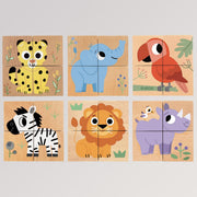 Holzpuzzle: Wild & Co von Djeco
