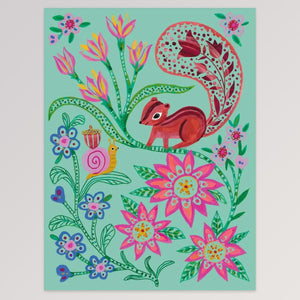 Kratzbilder: Begegnungen