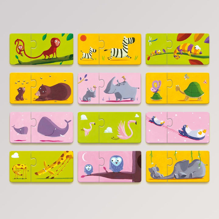 Lernspiel: Puzzle duo: Mami & Kind von Djeco