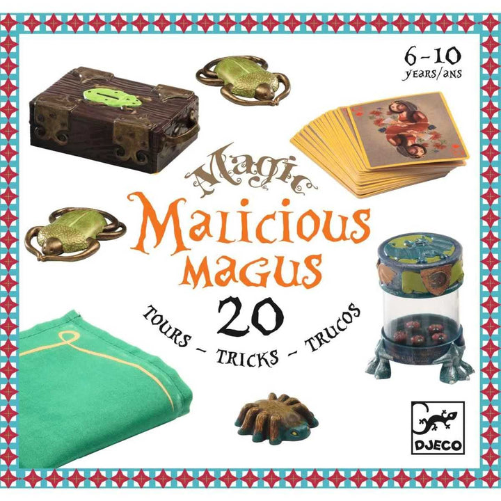 Zaubertricks: Malicious Magus | 20 Tricks von Djeco für Kinder von 6 - 10 Jahren