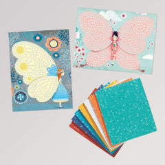 Mosaike: Glitzer Schmetterlinge von Djeco