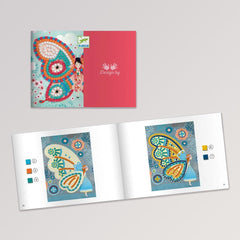 Mosaike: Glitzer Schmetterlinge von Djeco