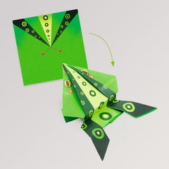 Frosch von Origami - Springende Tiere von Djeco