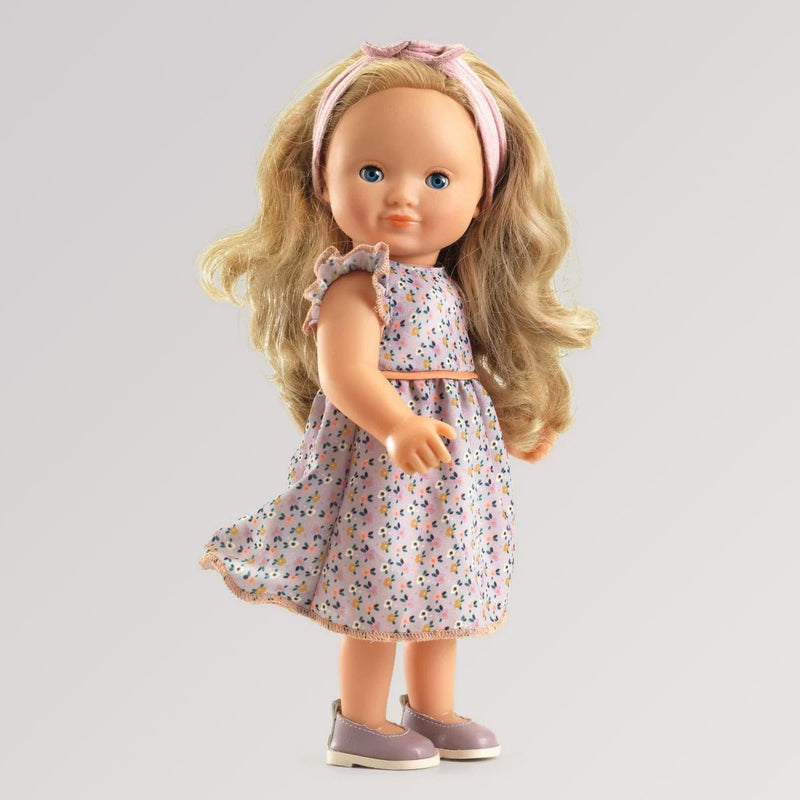 Blonde Puppe stehend - POMEA Puppe Lovely Marie von Djeco