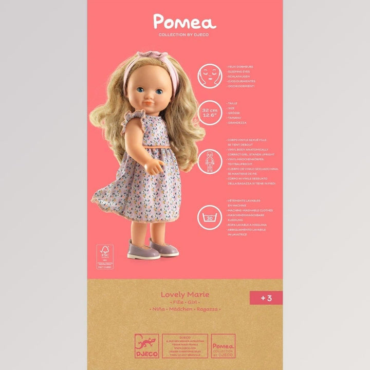 Datenblatt Blonde Puppe - POMEA Puppe Lovely Marie von Djeco