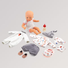 POMEA Puppe Vanille im Koffer von Djeco