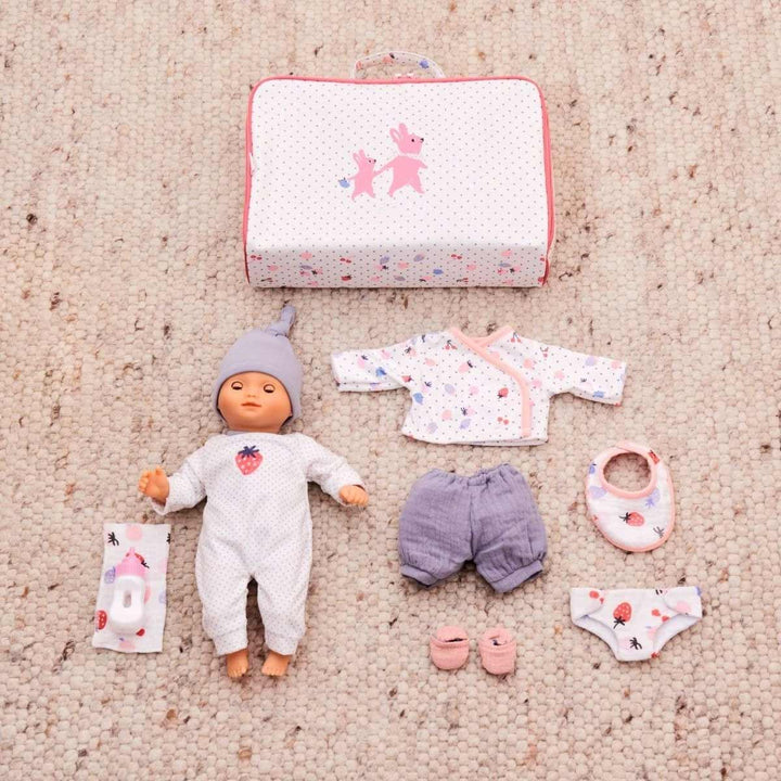 POMEA Puppe Vanille im Koffer von Djeco
