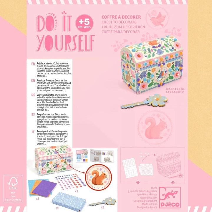 DIY: Schatztruhe Precious von Djeco