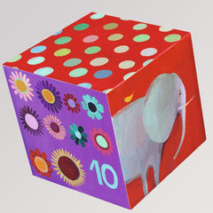 Stapelturm: 10 nature and animal blocks von Djeco