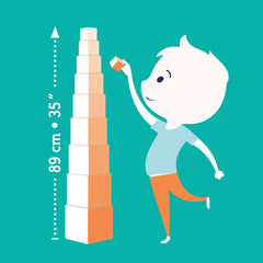 Stapelturm: Meine Freunde von Djeco