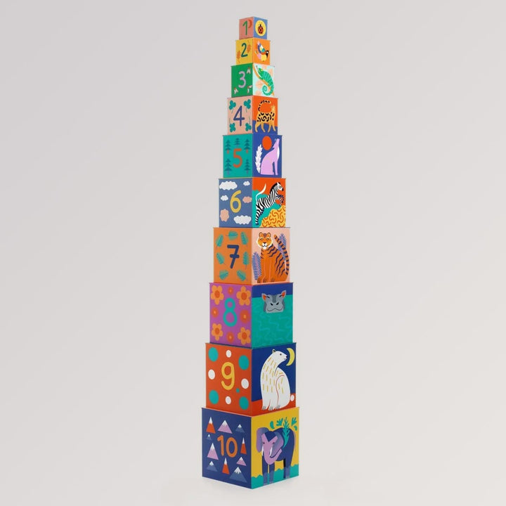 Stapelturm Wilde Tiere von Djeco