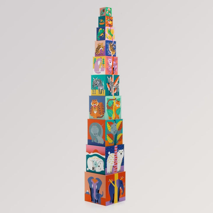 Stapelturm Wilde Tiere von Djeco