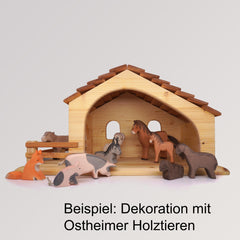 Krippenstall groß