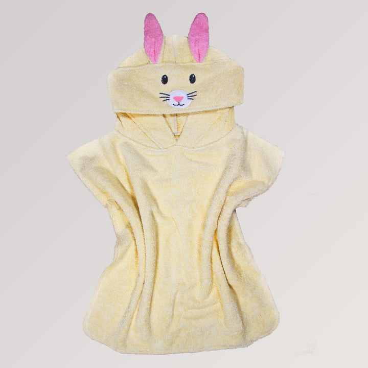 Bio-Badeponcho Hase von Fürnis - Bademantel für Kinder von 2 - 6 Jahren