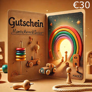 Menschenskinder Geschenkgutschein 30 Euro