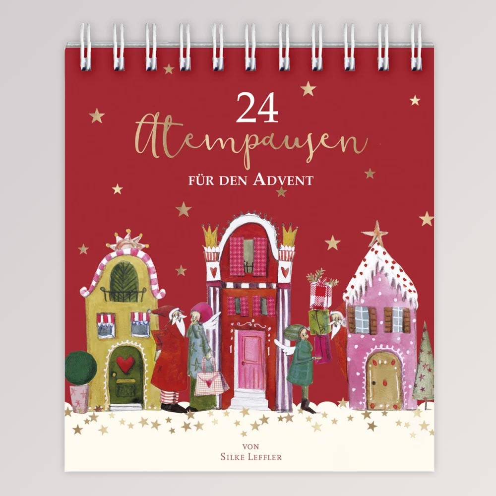 Adventskalender Häuser von Grätz Verlag - Design von Silke Leffler