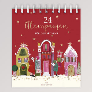 Adventskalender Häuser von Grätz Verlag - Design von Silke Leffler