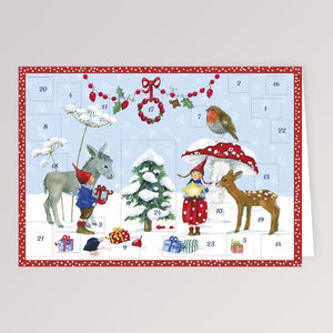 Adventskalender Klappkarte: Pippa und Pelle von Graetz Verlag