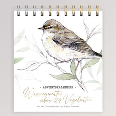 Adventskalender - 24 Vogelarten von Grätz Verlag
