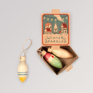 Grapat Ornamente - No6 - Winter Sparkles - Weichnachtsbaumschmuck
