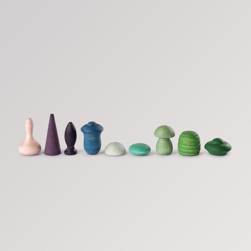 Cold Mandala Mix von Grapat - 81 Holzelemente