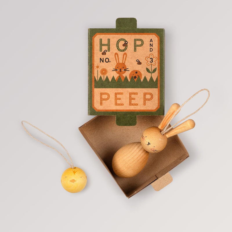 Hop and Beep - Oster-Oranamente von Grapat