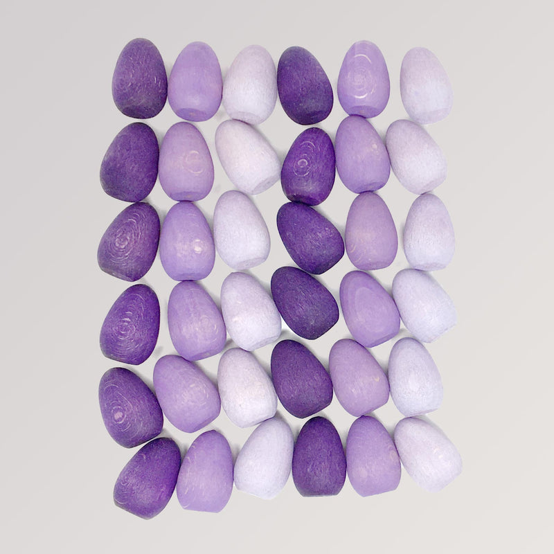 Mandala Egg - Lilafarbene Eier von Grapat
