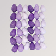 Mandala Egg - Lilafarbene Eier von Grapat