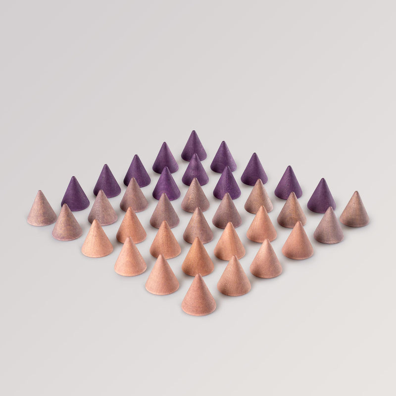 36 Mandala-Kegel (Peaks) von Grapat