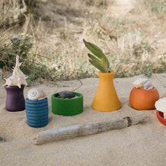 Grapat Pots - Töpfe und Teller beim Spielen im Sand