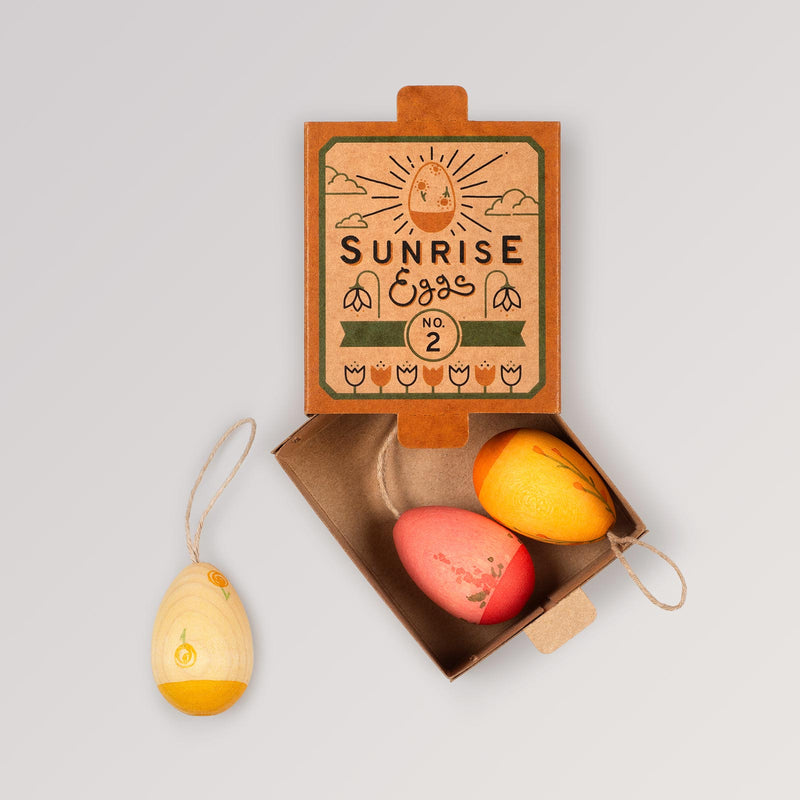 Sunrise Eggs - Oster-Oranamente von Grapat