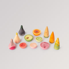 Veggies von Grapat - handbemaltes Holzgemüse