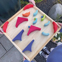 Baukasten Viereck Bögen von Grimms