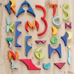 Baukasten Viereck Bögen von Grimms