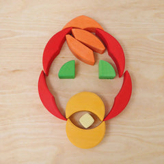 Baukasten Viereck Bögen von Grimms