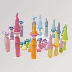 Bauringe pastell von Grimms