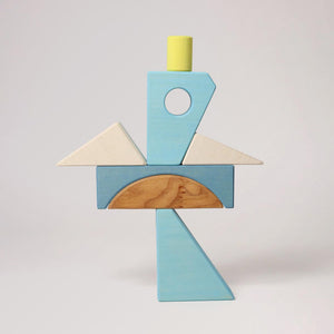 Grimm's Bauspiel blau für Kinder